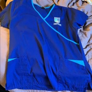 Chamberlain Nursing Scrub Top